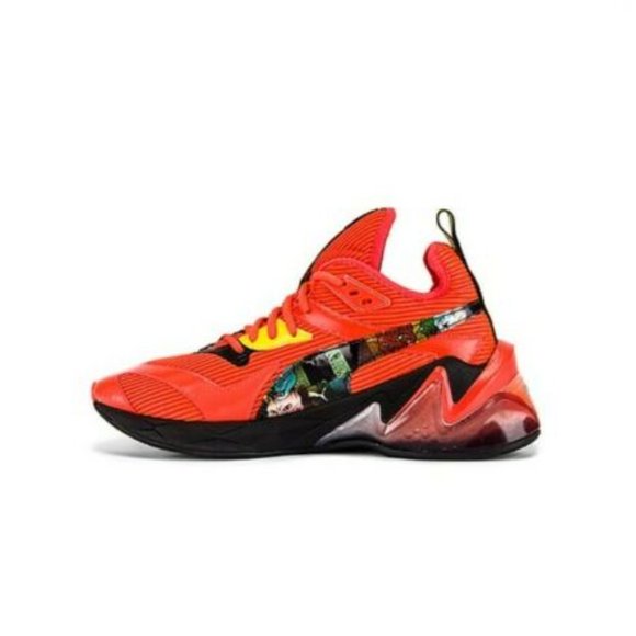 Men\'s Puma LQDCELL Prigin Scary Cat NRG Red/Puma BLK/Dandelion Sz 10 main image 5